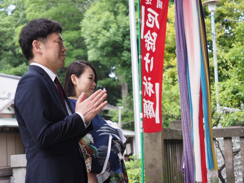 豊玉氷川神社 お宮参り七五三出張撮影