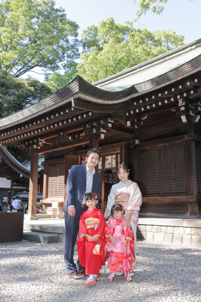 川越氷川神社　七五三写真出張撮影