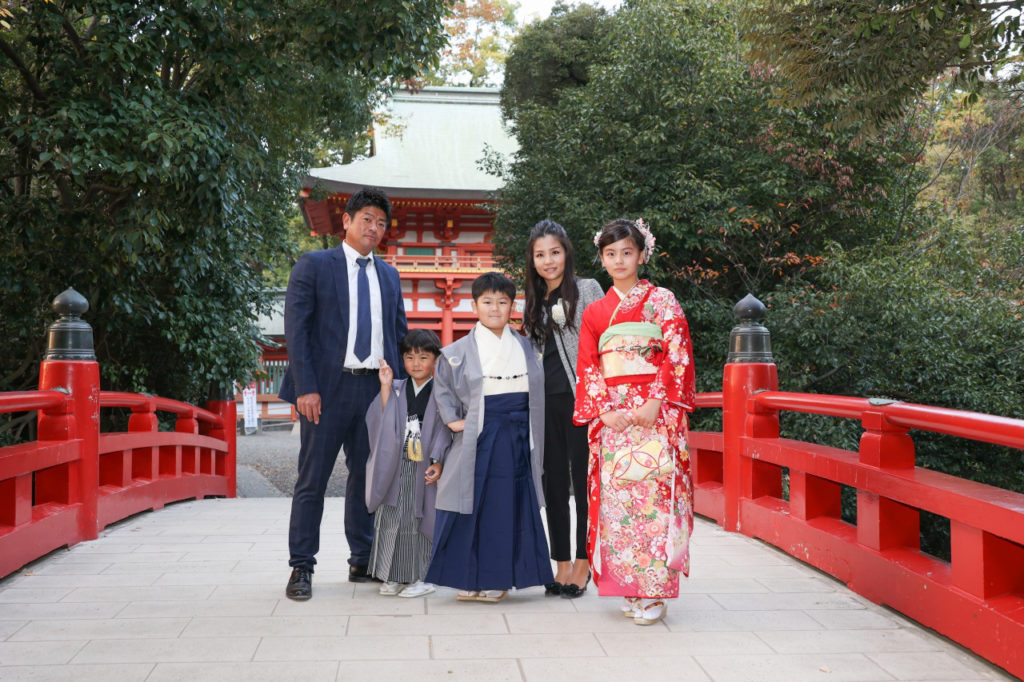 大宮氷川神社　お宮参り七五三出張撮影