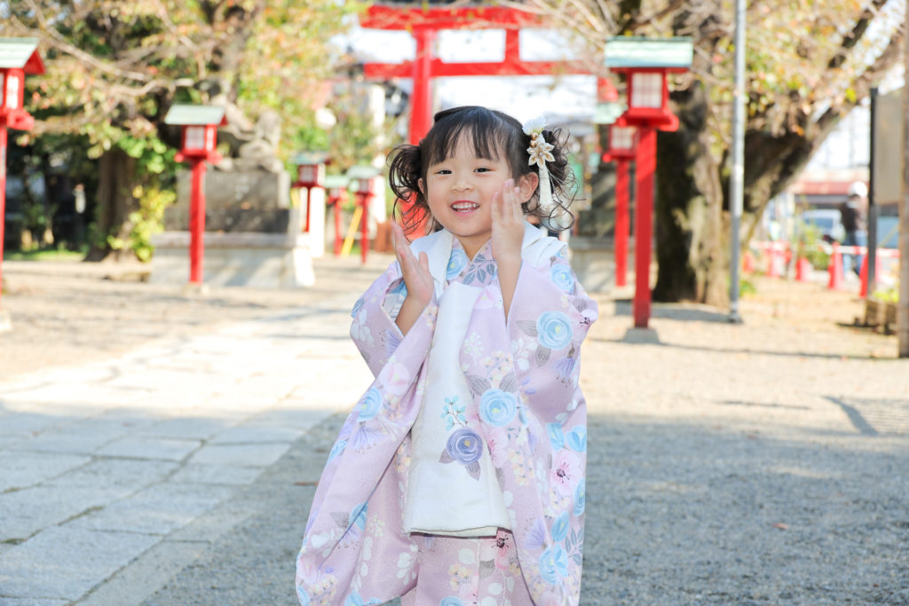 鷲宮神社　七五三出張撮影