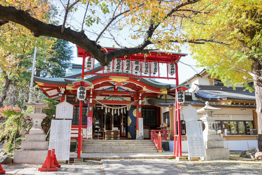 品川区居木神社七五三お宮参り出張撮影