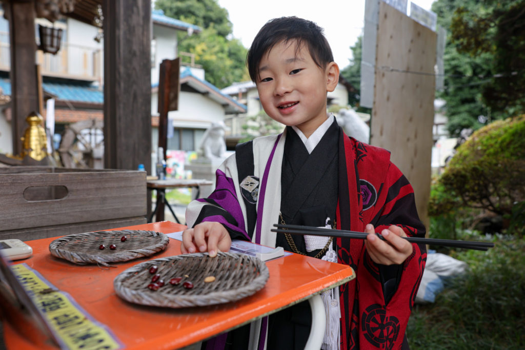 水宮神社七五三出張撮影