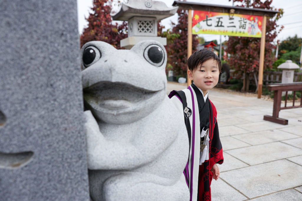 水宮神社七五三出張撮影