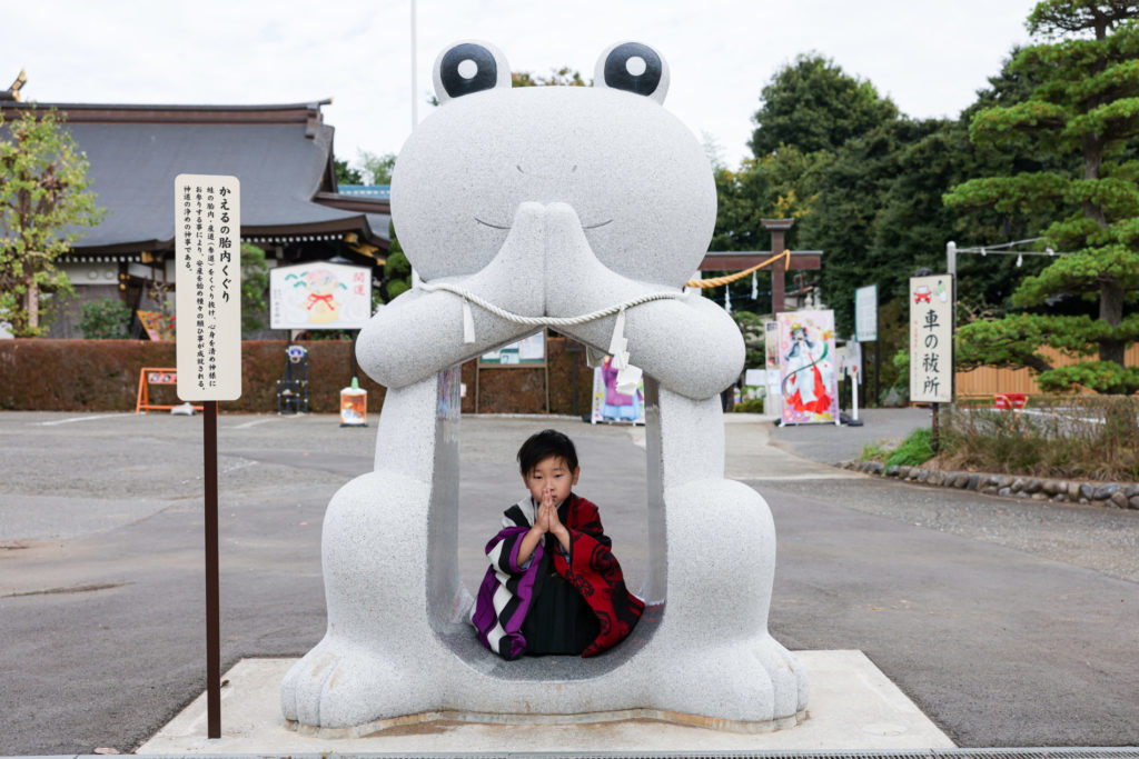 水宮神社七五三出張撮影