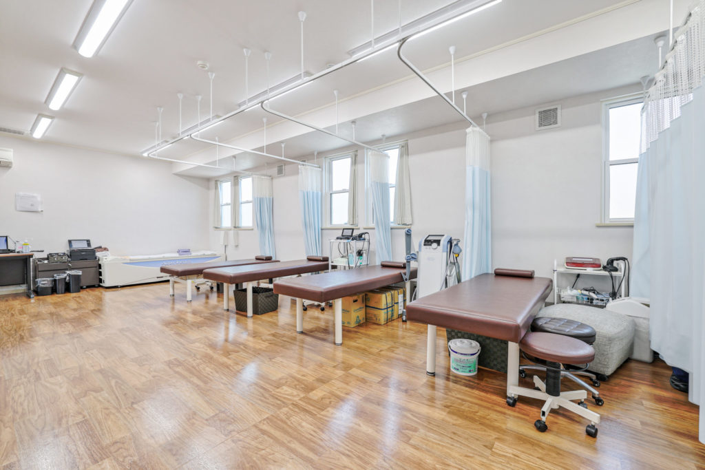 整体院の施術シーンを出張撮影