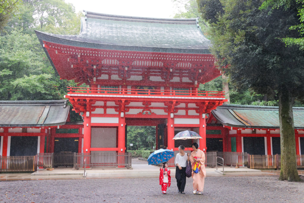 井草八幡宮七五三出張撮影