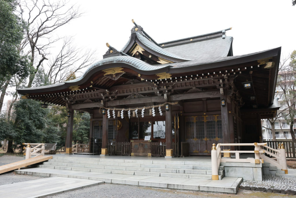 東村山八坂神社でのお宮参り写真出張撮影