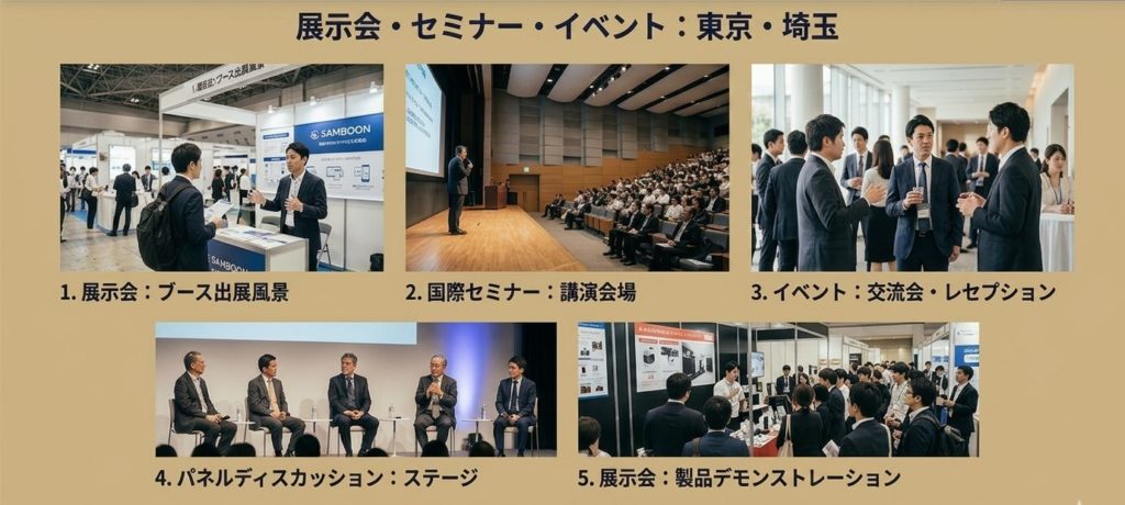 展示会セミナーイベント出張撮影例